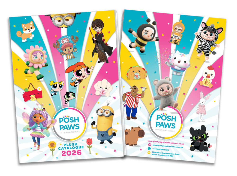Posh Paws 2026 Plush Catalogue